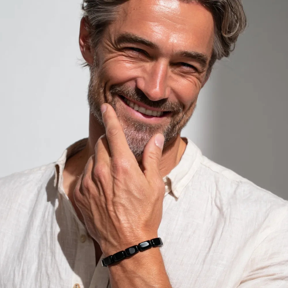 Bracciale Magnetico in Ematite