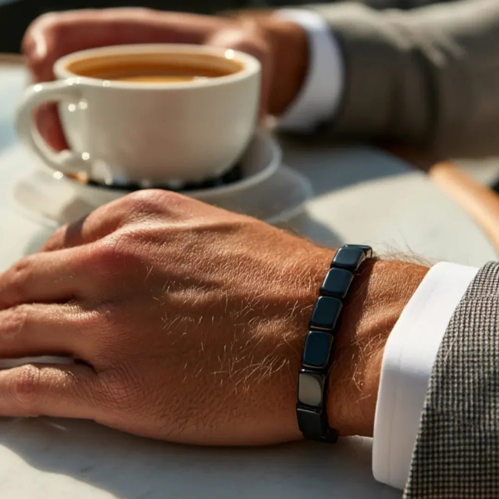 Bracciale Magnetico in Ematite