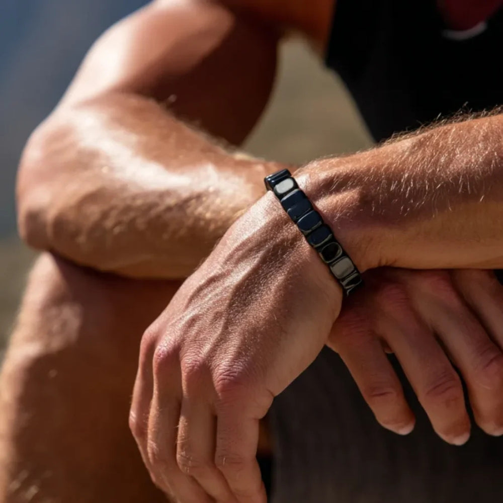 Bracciale Magnetico in Ematite